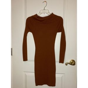 brown dress